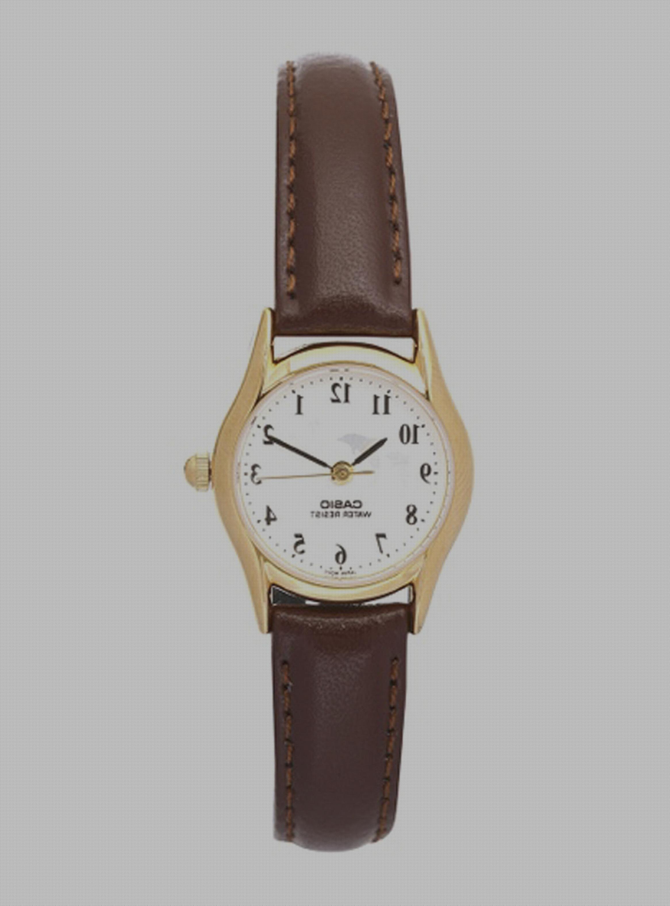 Las mejores reloj casio mujer correa reloj despertador casio casio reloj casio mujer correa de cuero marron