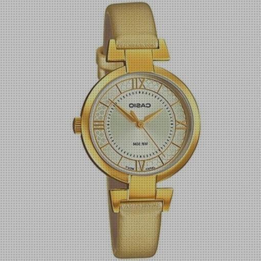 Las mejores reloj casio mujer correa reloj despertador casio casio reloj casio mujer correa piel blanca