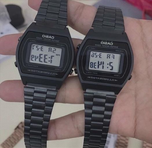 Las mejores negros relojes casio reloj casio mujer negro mate