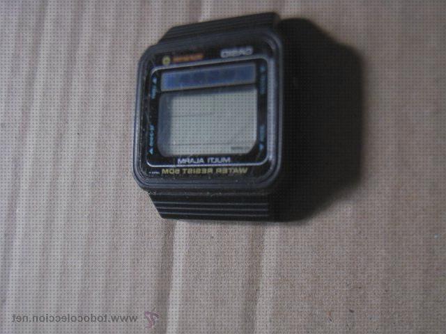Los mejores 37 Relojes Casio Negros Alarmas Resistentes