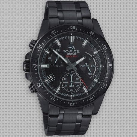 Review de reloj casio negro metal hombre