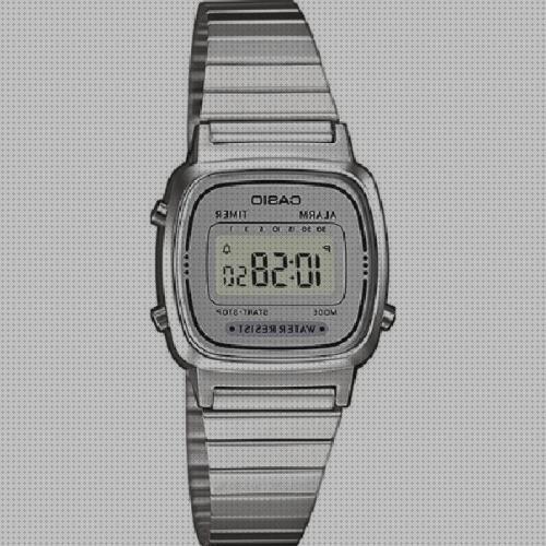 Opiniones de los 34 mejores Relojes Casio Pequeños Plateados De Mujeres