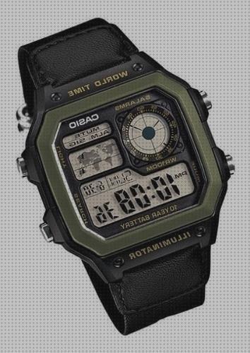 ¿Dónde poder comprar casio reloj casio world time chrono alarm ae1200whb1bvdf correa?