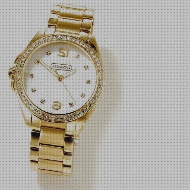 Review de reloj coach mujer dorado