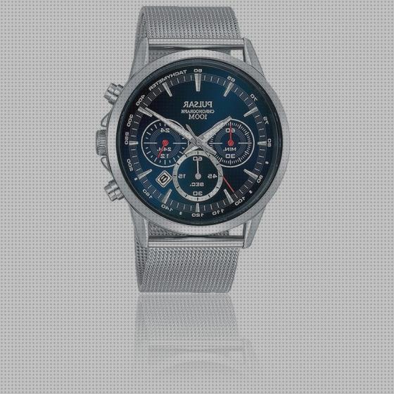 Review de reloj con pulsera de malla