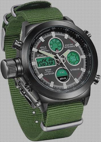 Las mejores reloj correa de tela hombre correas relojes relojes reloj correa de lona hombre digital