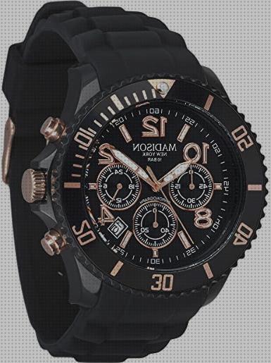 Review de reloj cronografo madison hombre