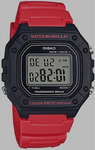 Las mejores carmin reloj mujer casual reloj azul hombre muleca reloj i fantil reloj de acero hombre digital clasico numeros rojos