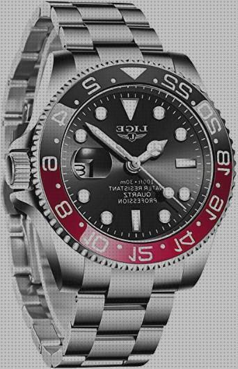 Review de reloj de hombre acero y esfera negra