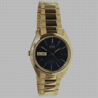 Los mejores 38 Relojes De Hombres Correas De Aceros Inoxidables Dorados