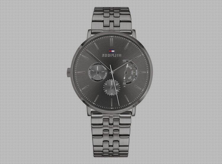 Review de reloj de hombre tommy hilfiger 1710374 mutifunción de acero gris