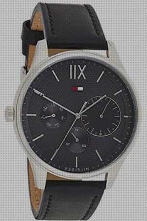 Las mejores reloj tommy reloj de hombre tommy hilfiger 1791417 multifunción de piel negro