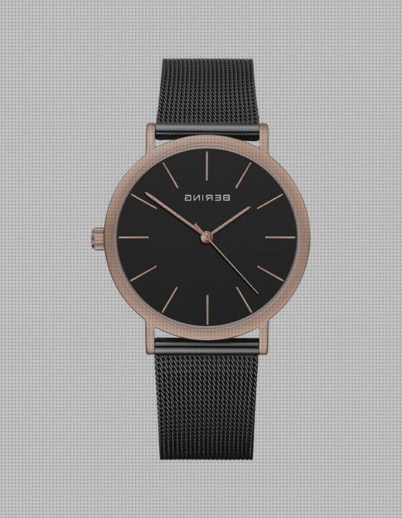 Las mejores reloj bering reloj de mujer bering 13436 166 de acero negro