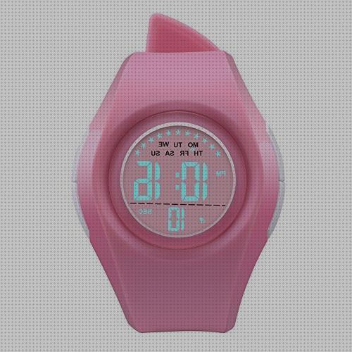 Review de reloj de niña amazon rosa y blanco