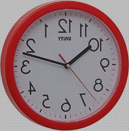Las mejores rojos reloj de pared silencioso flores rojos
