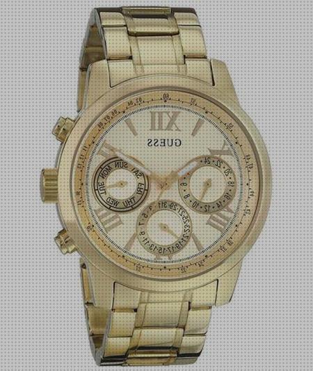 Review de reloj dorado grande de mujer