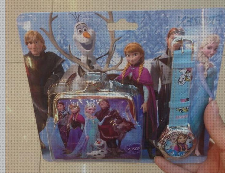 Review de reloj frozen y monedero