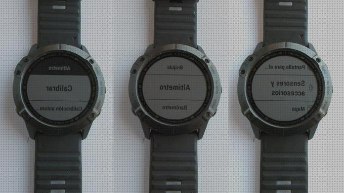 Review de reloj gps con altimetro barometrico