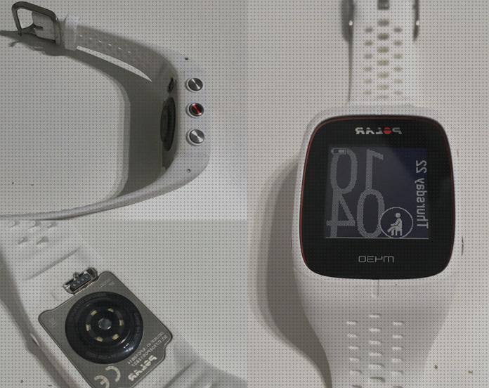 Review de reloj gps running pulsómetro muñeca m430 blanco polar