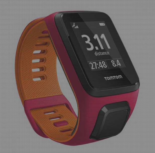 Review de reloj gps tomtom runner 3 rosa naranja