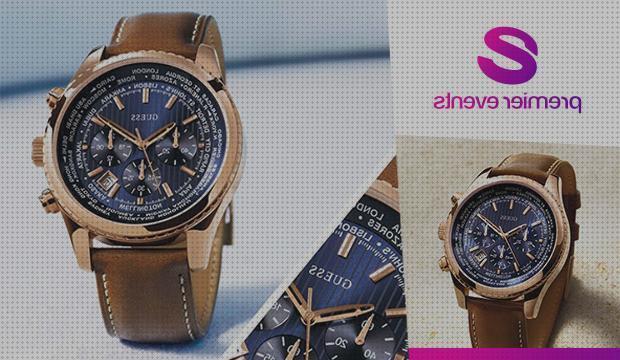 Review de reloj guess hombre correa marron