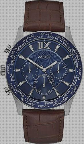 Review de reloj guess hombre correa piel