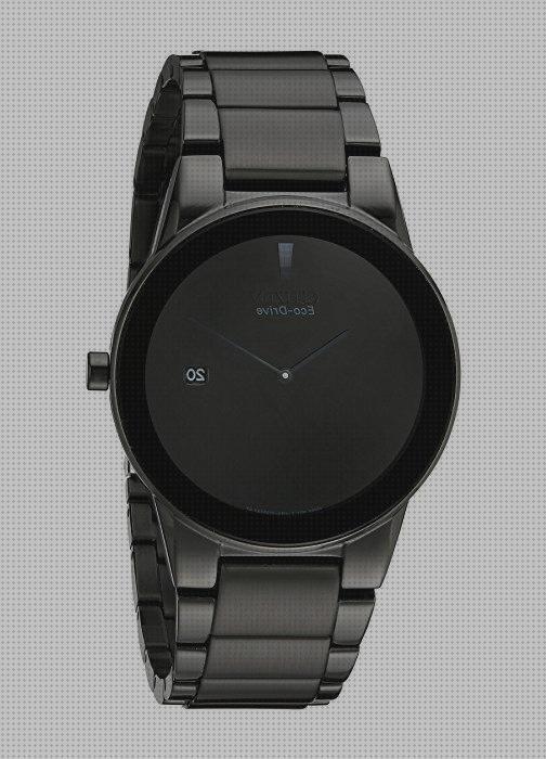 Review de reloj hombre correa acero negro