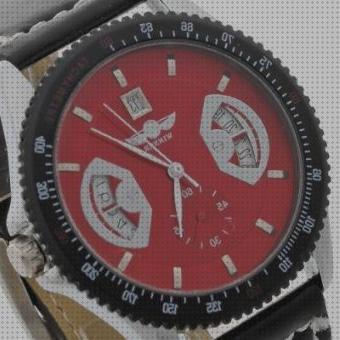 Las mejores esferas hombres relojes reloj hombre esfera roja