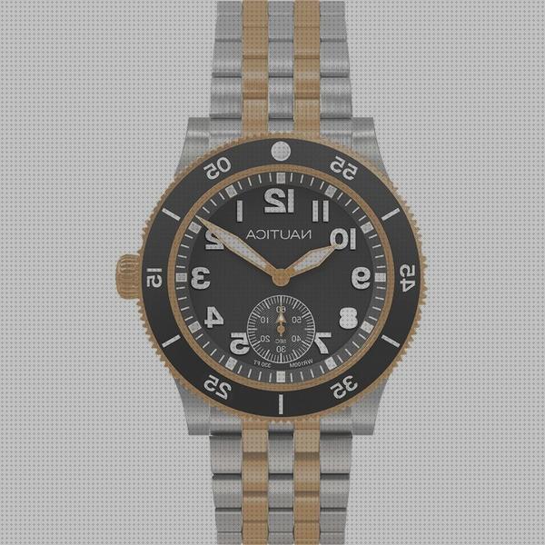 Review de reloj hombre plateado y dorado