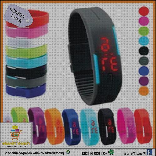 ¿Dónde poder comprar led reloj led silicona?