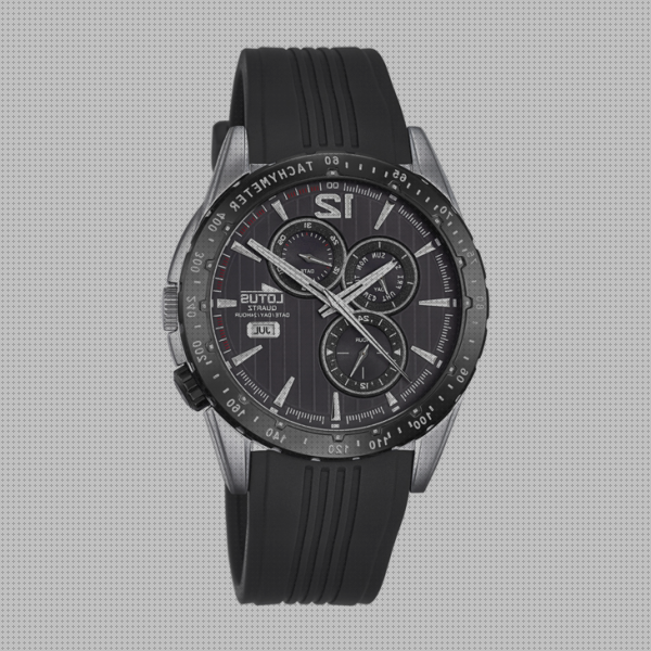 Review de reloj lotus hombre correa caucho