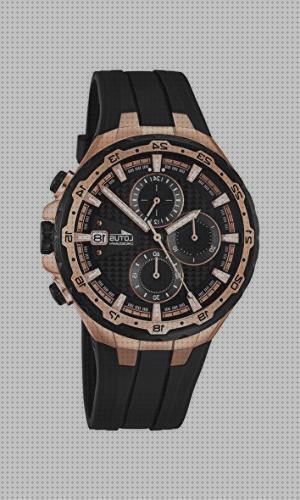 Review de reloj lotus negro correa negra hombre