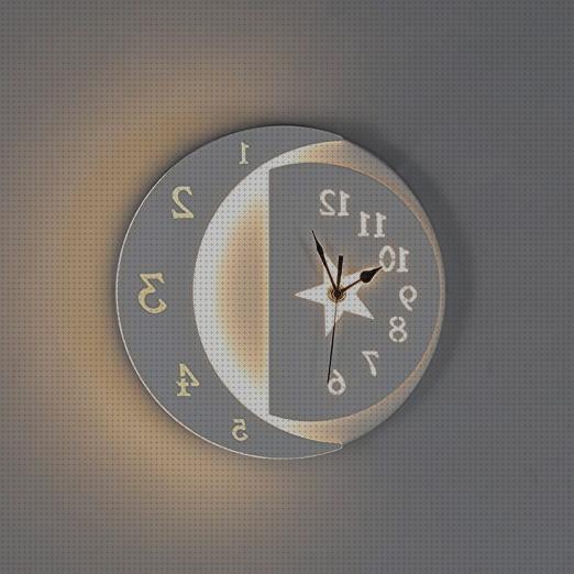 Los 12 Mejores relojes lunas paredes bajo análisis