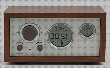 Review de reloj madera amazon y radio
