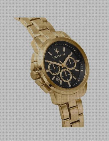 Las mejores marcas de maserati reloj maserati dorado
