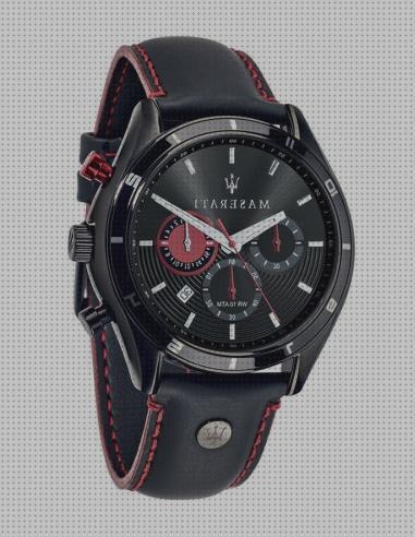 Las mejores marcas de rojos reloj maserati negro y rojos