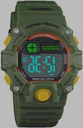 Review de reloj militar niño