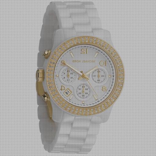 Review de reloj mk mujer blanco