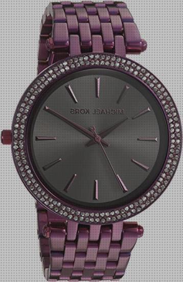 Las mejores marcas de kors reloj morado michael kors