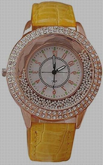Review de reloj mujer amarillo