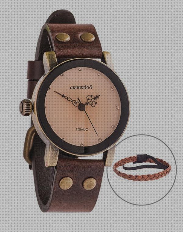 Análisis de los 18 mejores Relojes De Mujeres Hippies Chics Indie Watch Tan