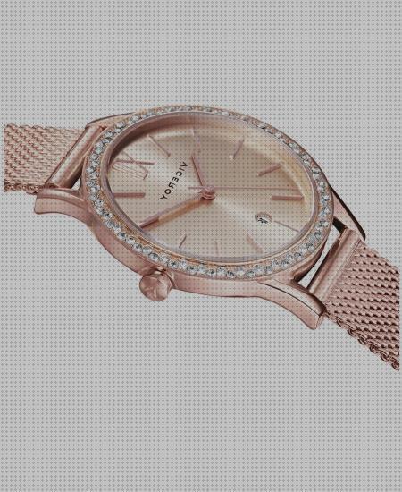 Review de reloj mujer metal rosa