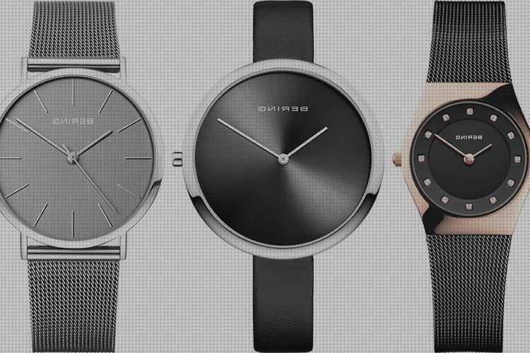 Las mejores marcas de mujeres relojes reloj mujer metalico esfera oscura