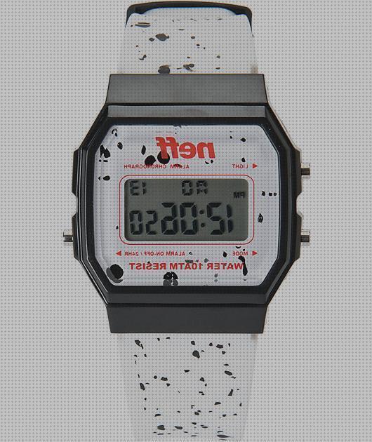 Review de reloj neff blanco