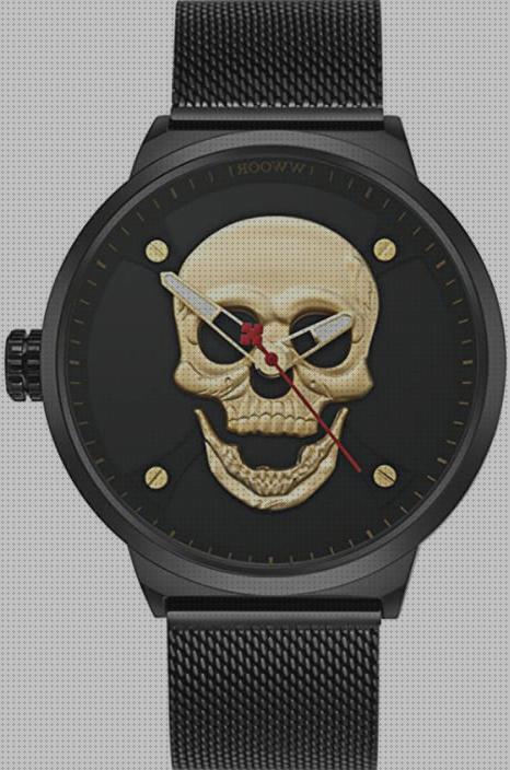 ¿Dónde poder comprar negros relojes reloj negro con superficie de mano negra?