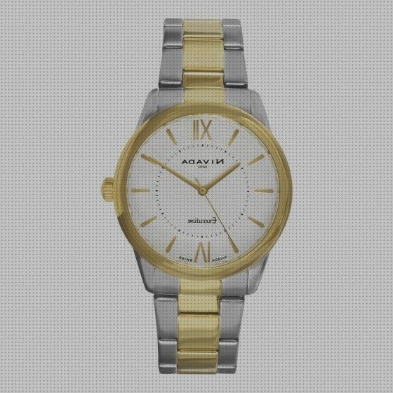 Review de reloj nivada dorado hombre