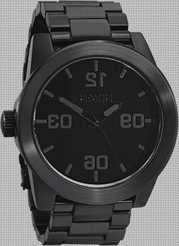 Las mejores reloj nixon reloj nixon negro hombre