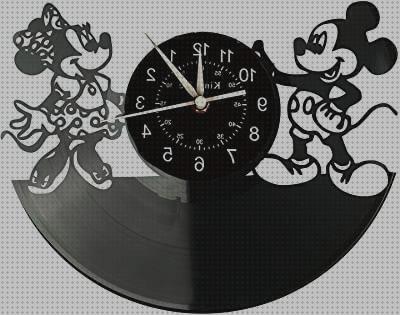 Las mejores mickey reloj pared mickey