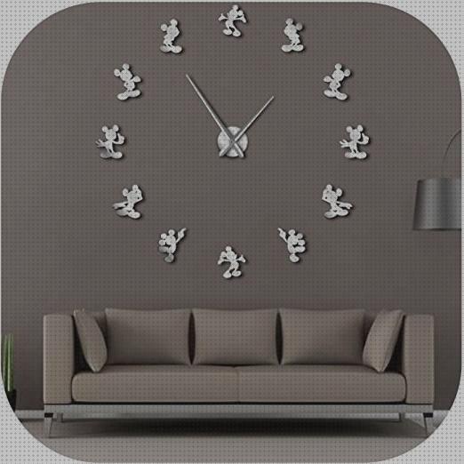 Review de reloj pared mickey
