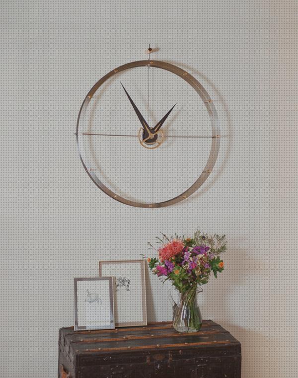 ¿Dónde poder comprar paredes relojes reloj pared moderno acero?